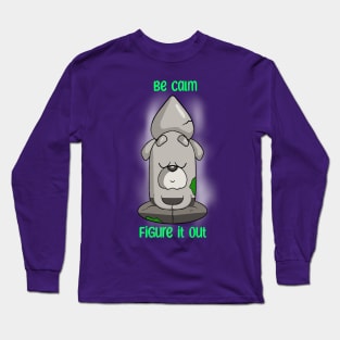 Meditation Gnome Long Sleeve T-Shirt